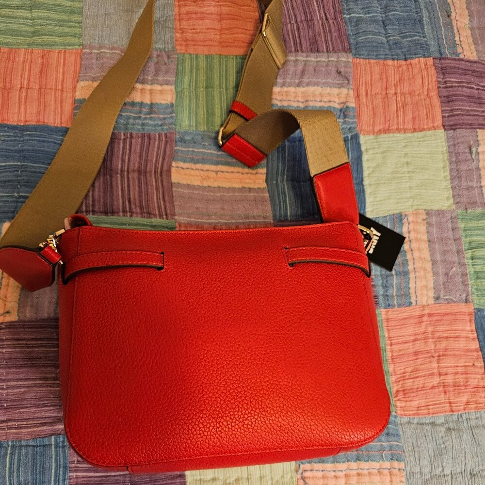 DKNY Penelope Small Flap Crossbody - Chili, NWT - Picture 10 of 10